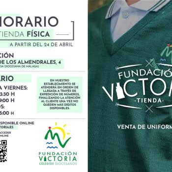 📣 | La #Tienda Fundación Victoria amplia su horario a partir del 24 de abril