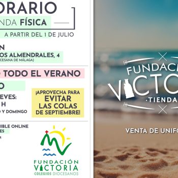 📣 La #Tienda Fundación Victoria abrirá durante todo el verano